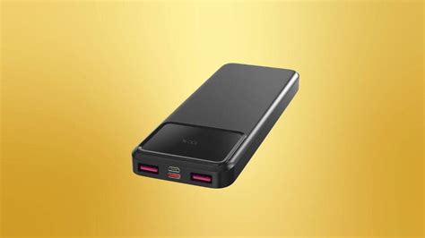 Ne tombez jamais en panne avec cette batterie externe à .